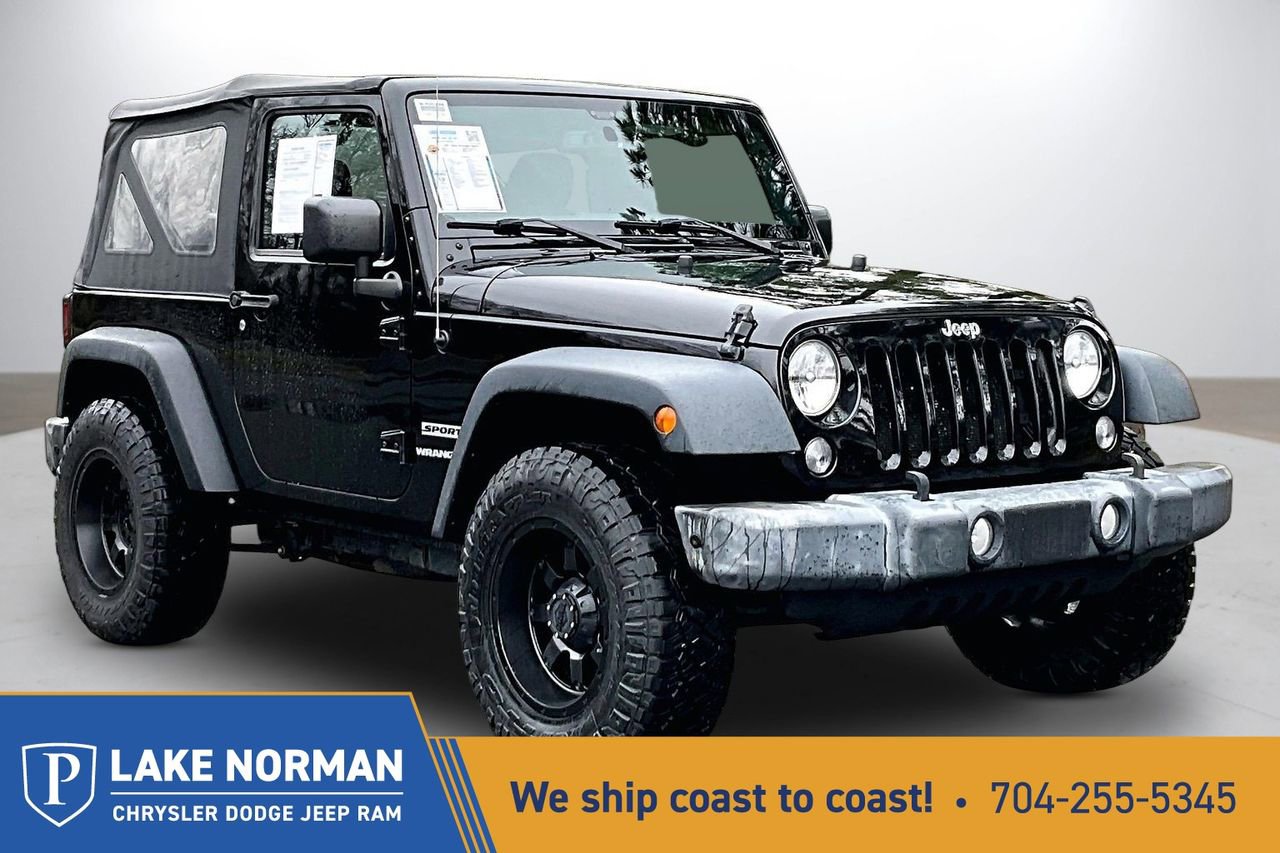 Used 2017 Jeep Wrangler Sport w/ Quick Order Package 23S image 1