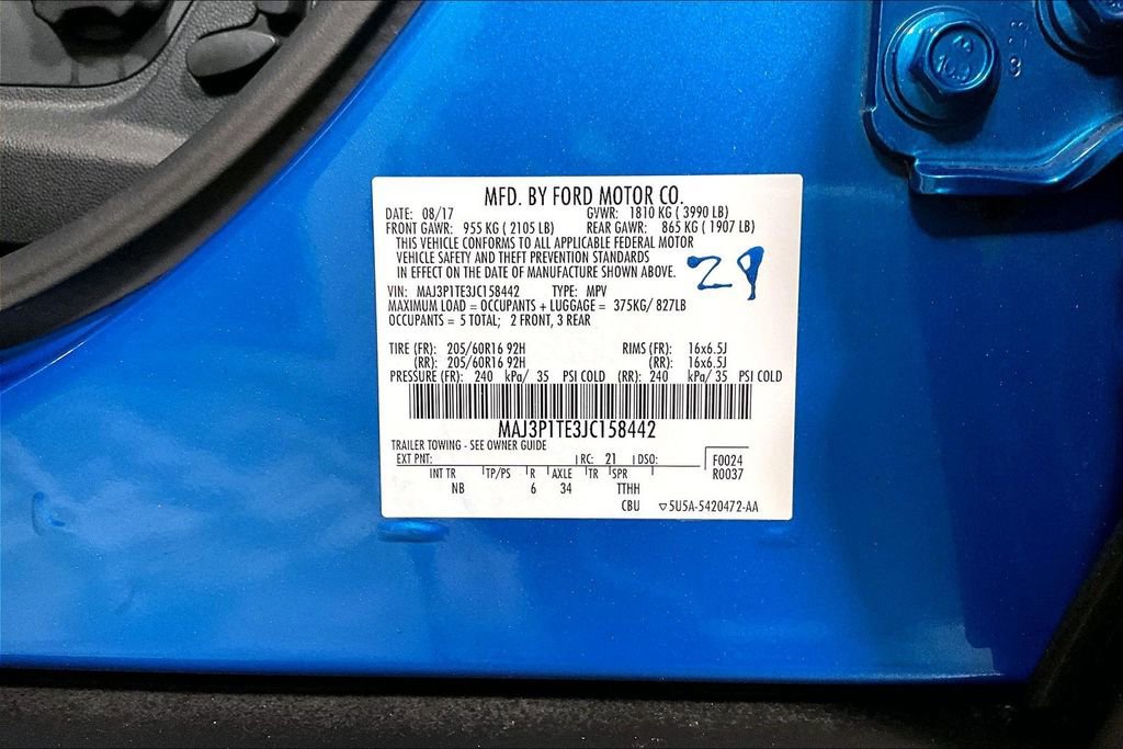 Used 2018 Ford EcoSport SE w/ SE Convenience Package image 31