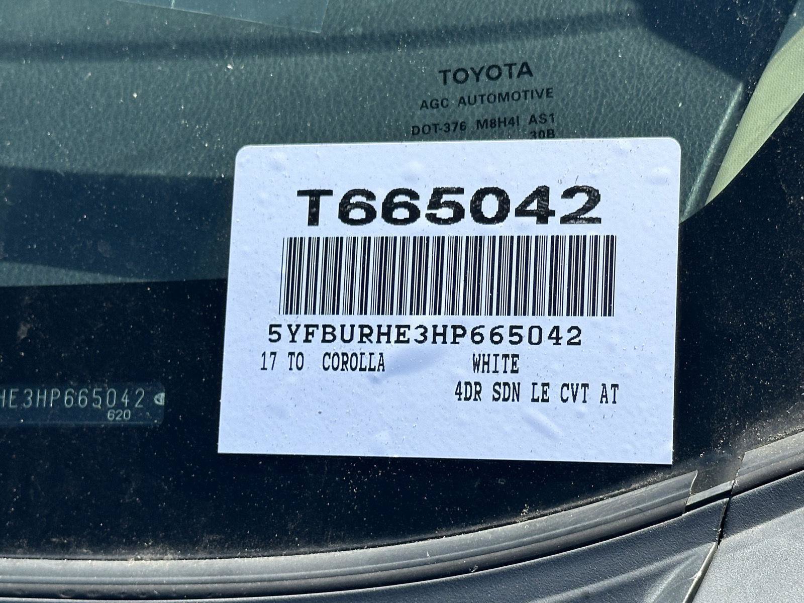 Used 2017 Toyota Corolla LE FWD image 14