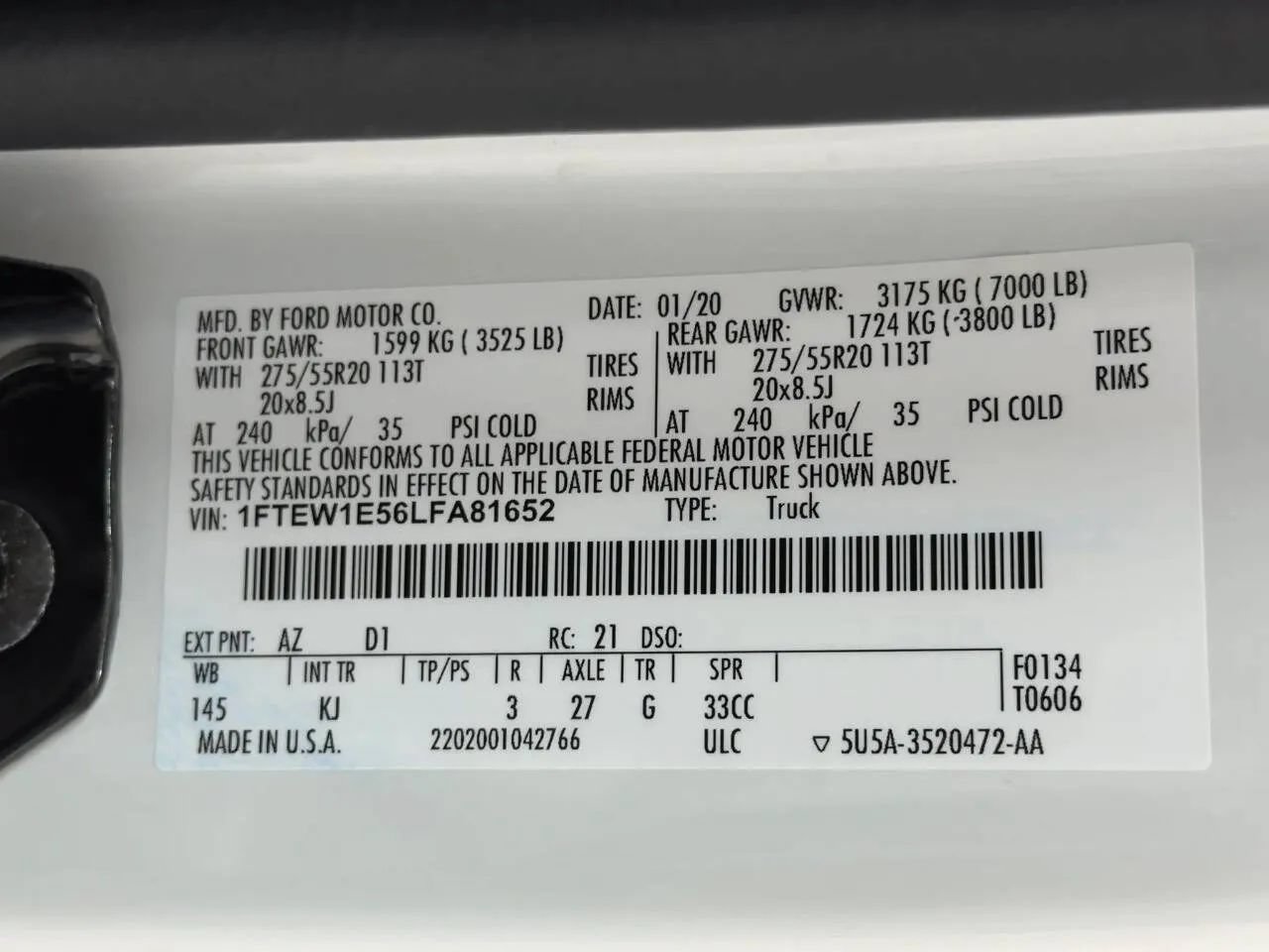 Used 2020 Ford F150 King Ranch w/ Trailer Tow Package AWD/4WD image 49