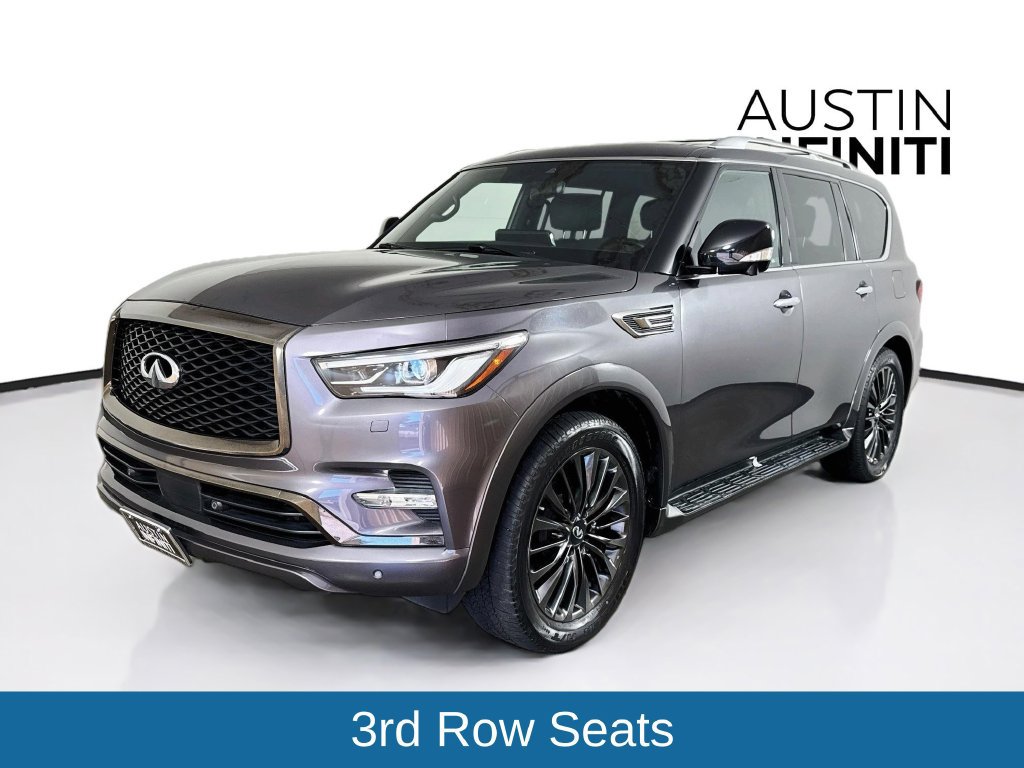 Used 2022 INFINITI QX80 Premium Select AWD/4WD image 3