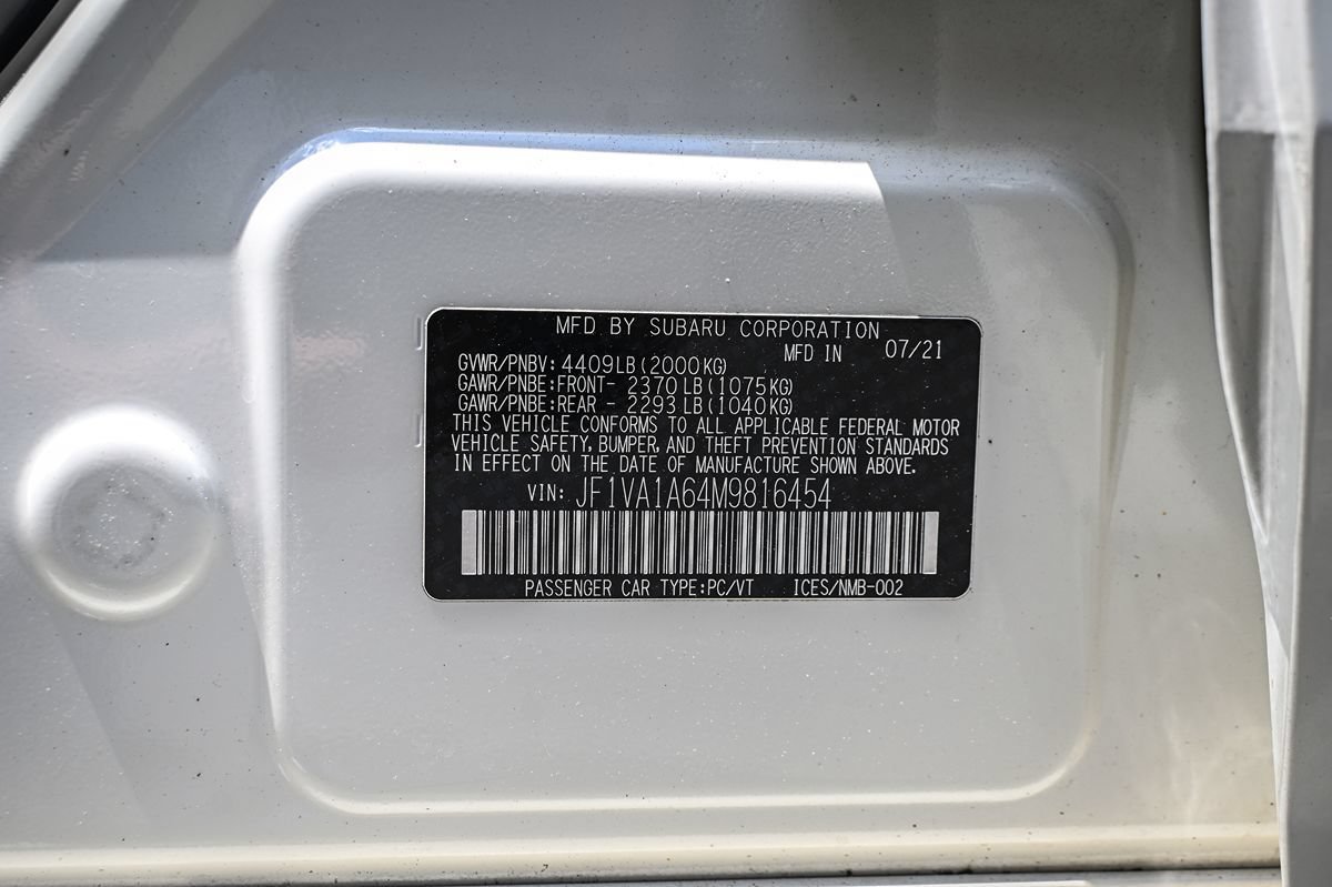 Used 2021 Subaru WRX AWD/4WD image 19