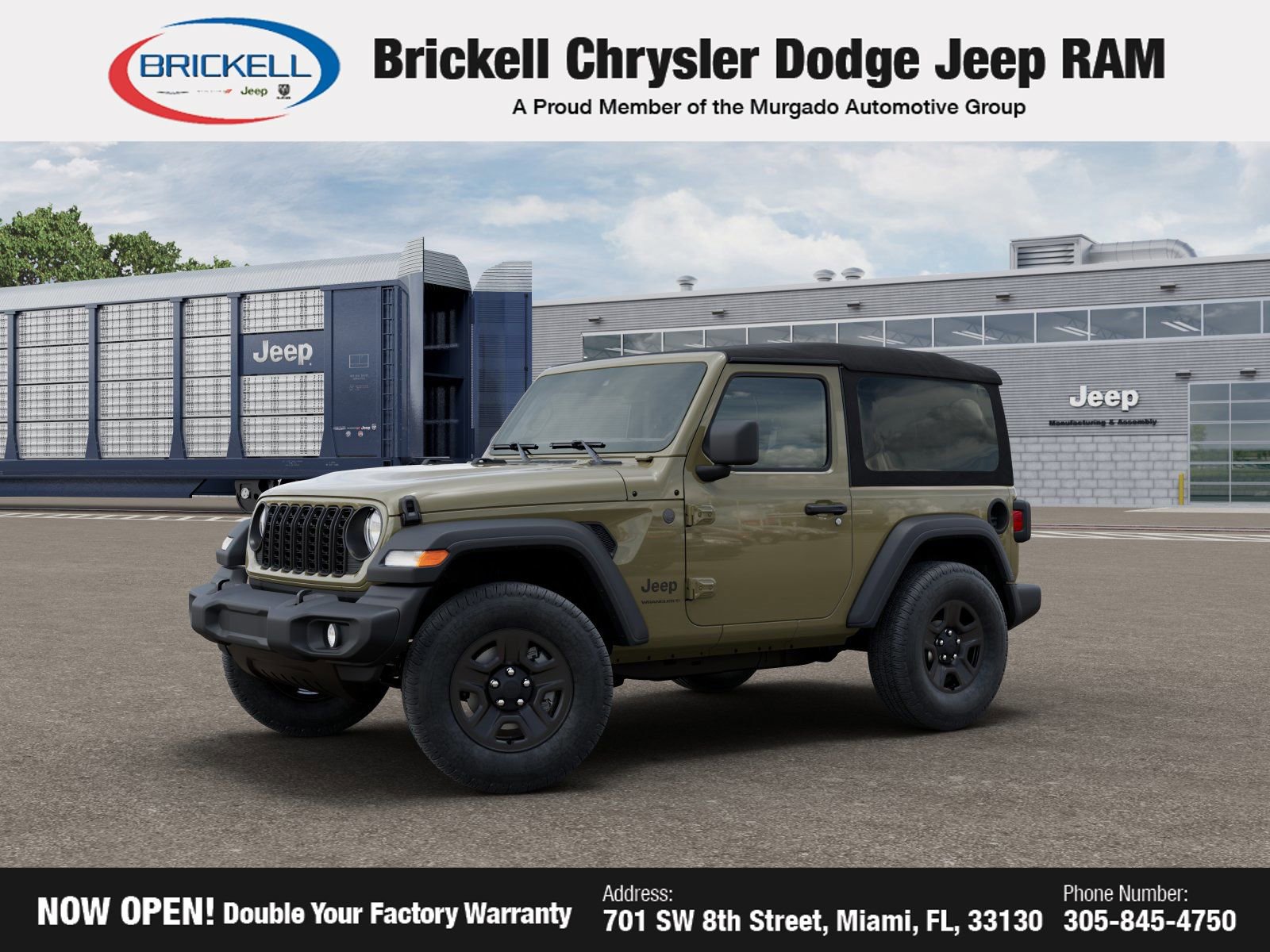 New 2026 Jeep Wrangler Sport image 2