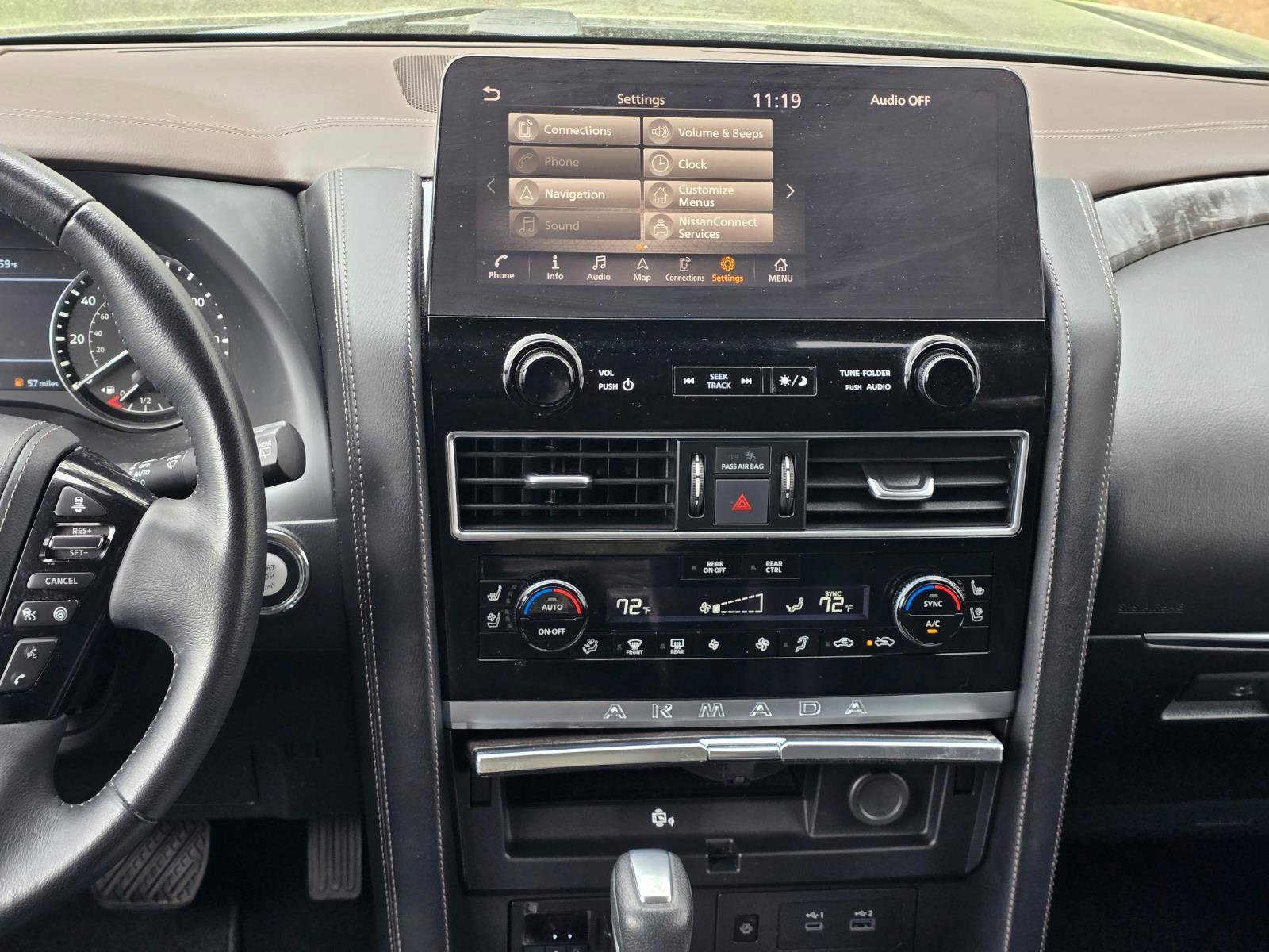 Certified 2024 Nissan Armada Platinum w/ Captain's Chairs Package image 16