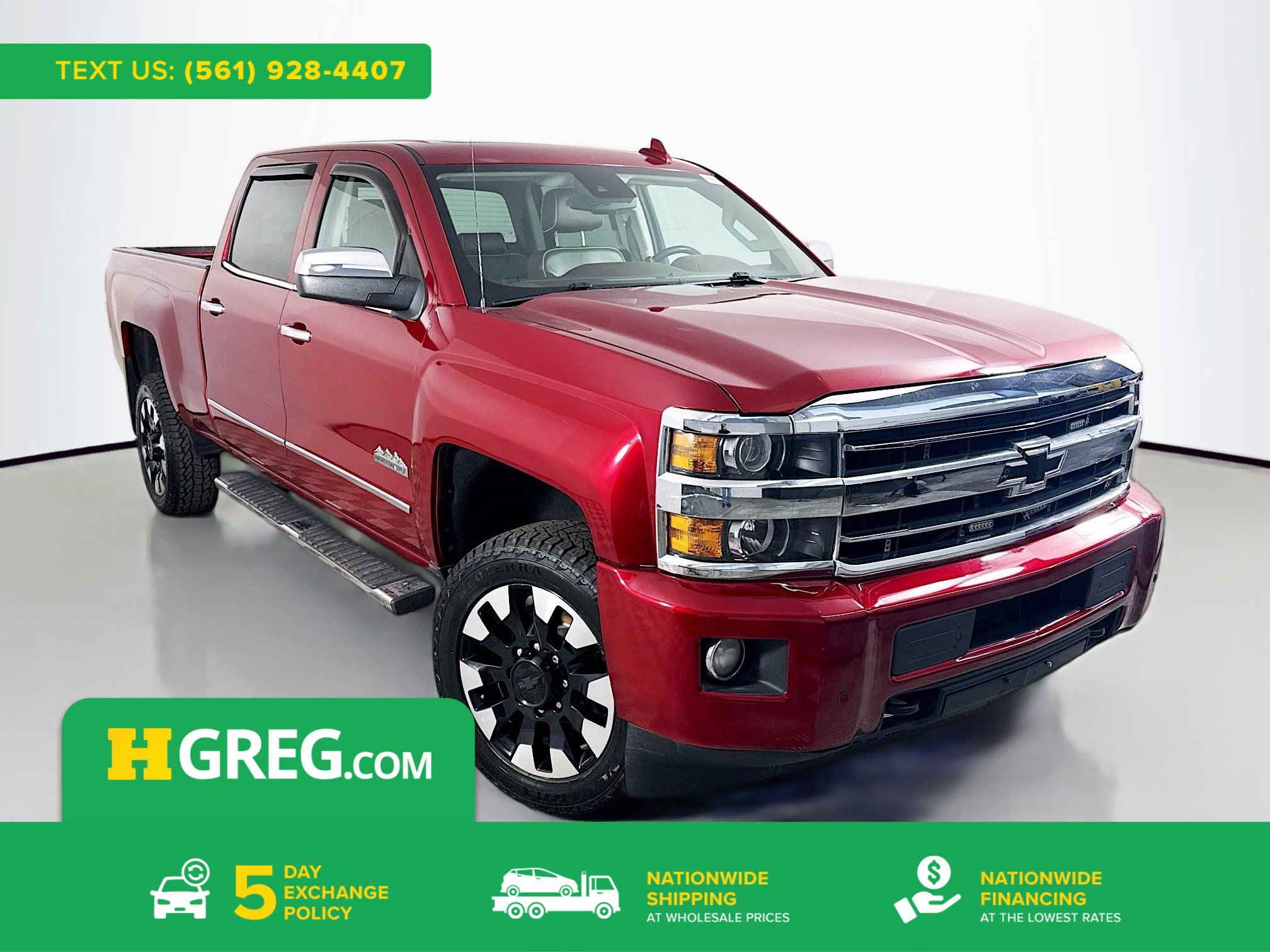 Used 2018 Chevrolet Silverado 2500 High Country