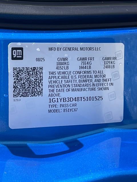 New 2026 Chevrolet Corvette Stingray Preferred Conv w/ Z51 Performance Package image 18