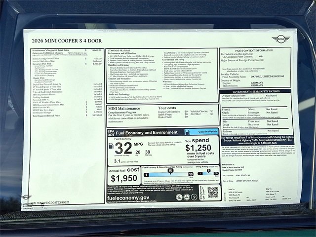 New 2026 MINI Cooper S image 20