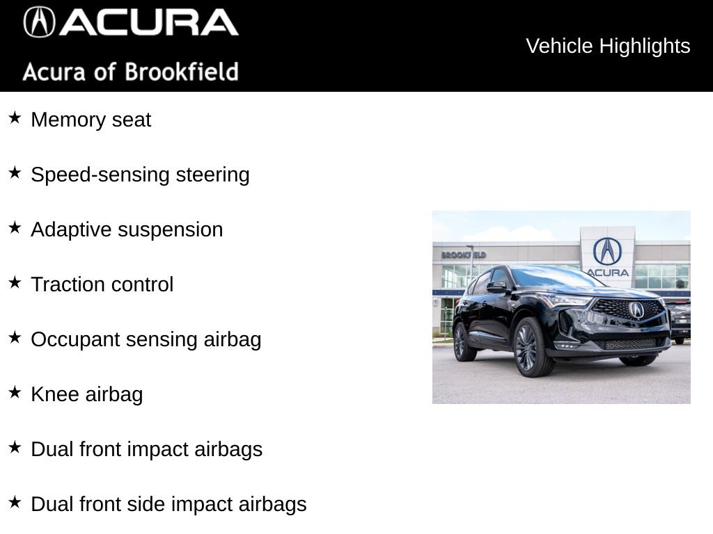 Certified 2023 Acura RDX w/ Advance Package AWD/4WD image 8