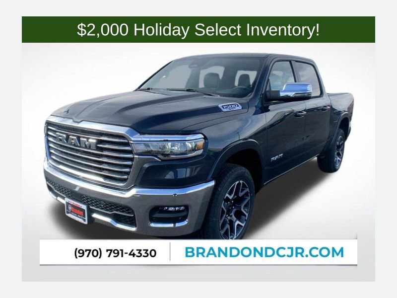 New 2025 RAM 1500 Laramie w/ Bed Utility Group