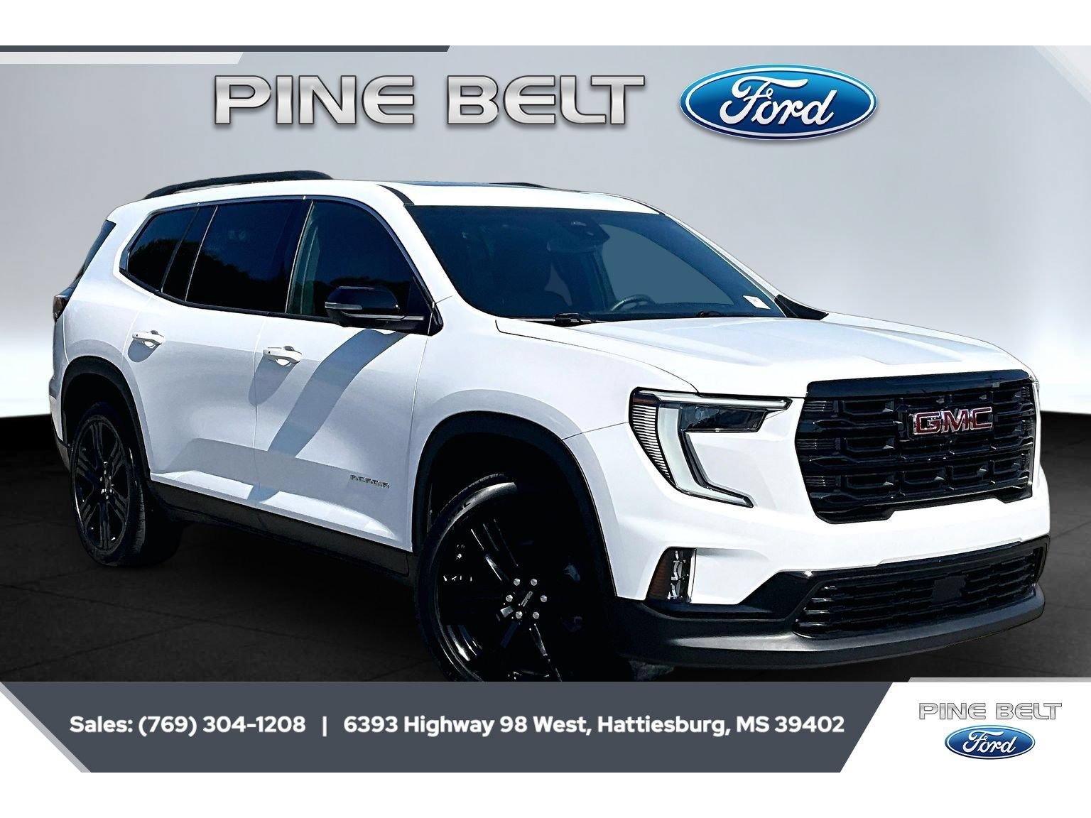 Used 2024 GMC Acadia Elevation w/ Black Edition FWD image 1