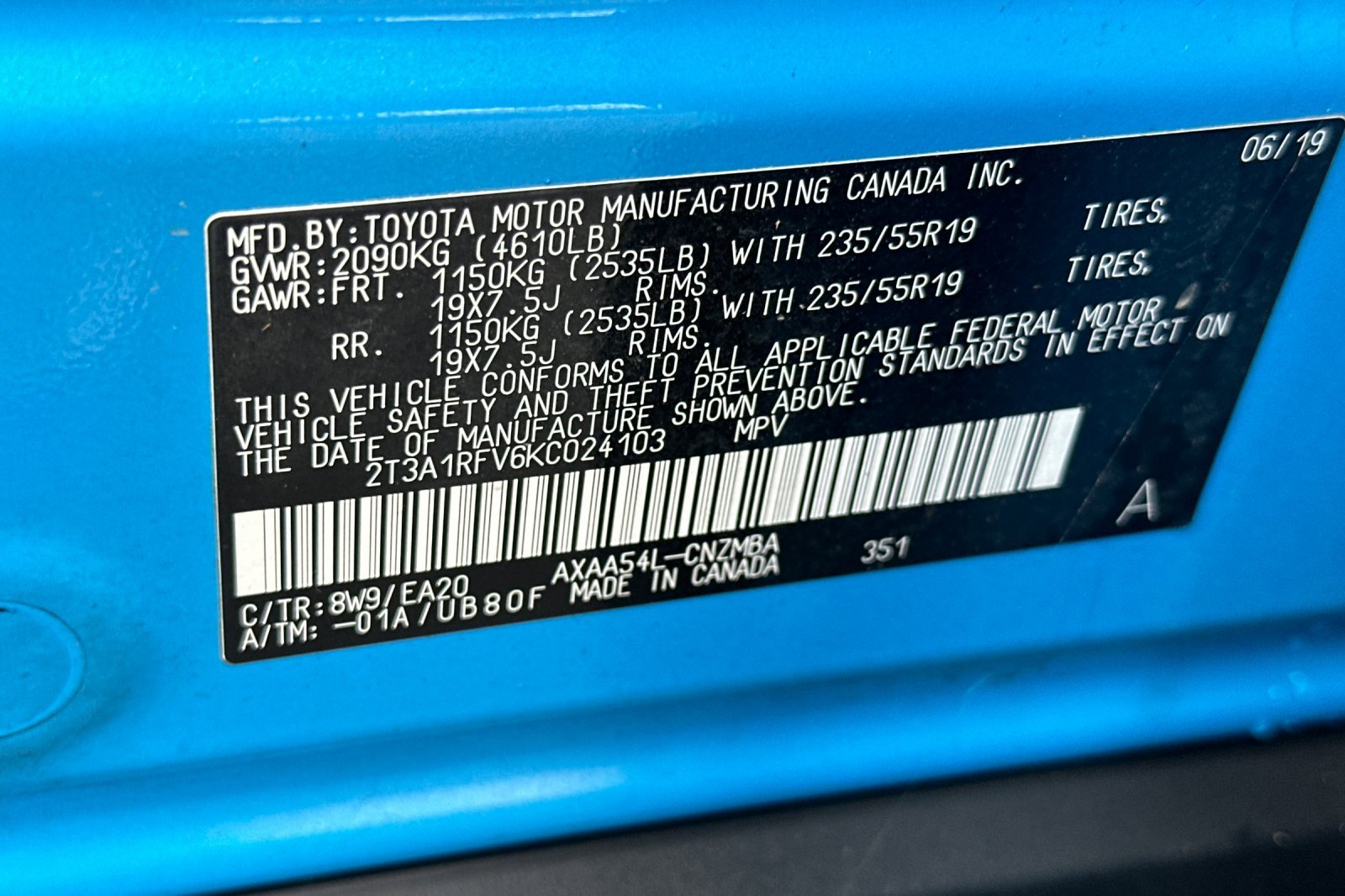 Used 2019 Toyota RAV4 XLE Premium AWD/4WD image 29
