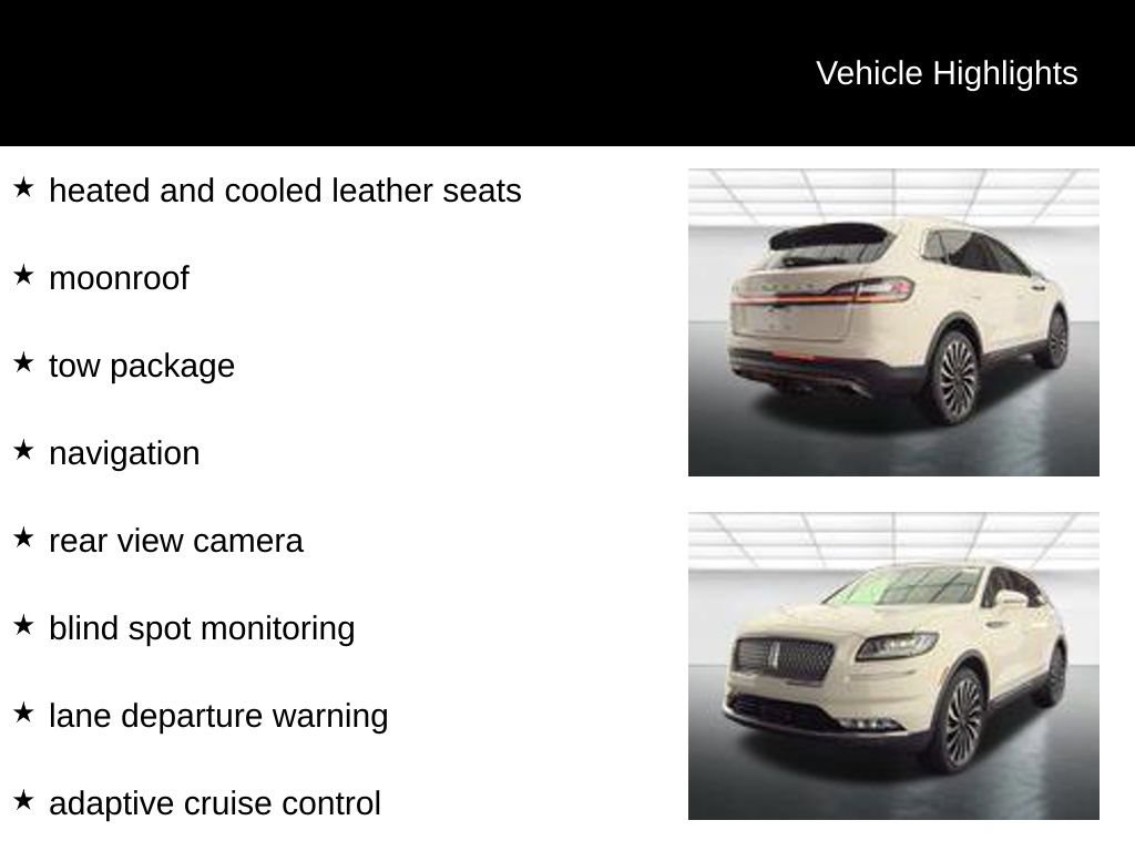 Used 2023 Lincoln Nautilus Black Label w/ Class II Trailer Tow Package image 10