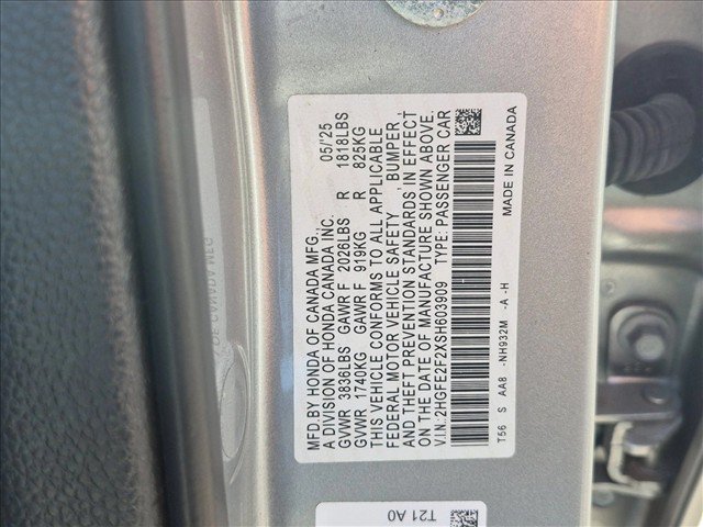 Used 2025 Honda Civic LX image 23