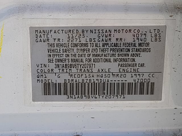 New 2026 Nissan Sentra S w/ Floor Mat Package FWD image 15