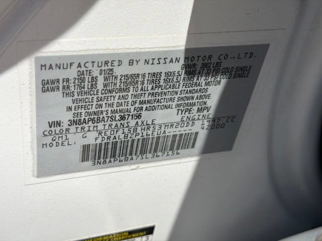 Certified 2025 Nissan Kicks S FWD image 24