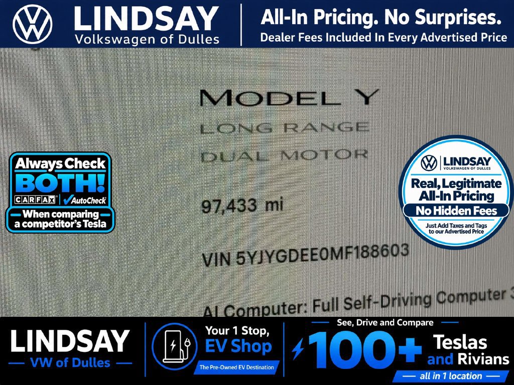 Used 2021 Tesla Model Y Long Range AWD/4WD image 28