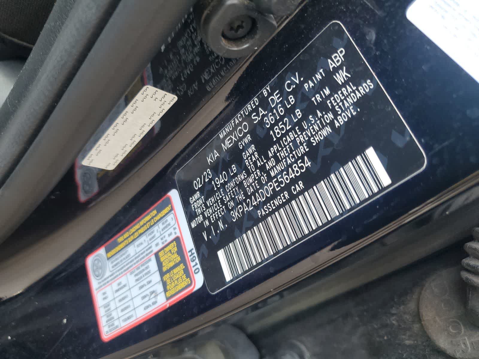 Used 2023 Kia Rio S FWD image 27
