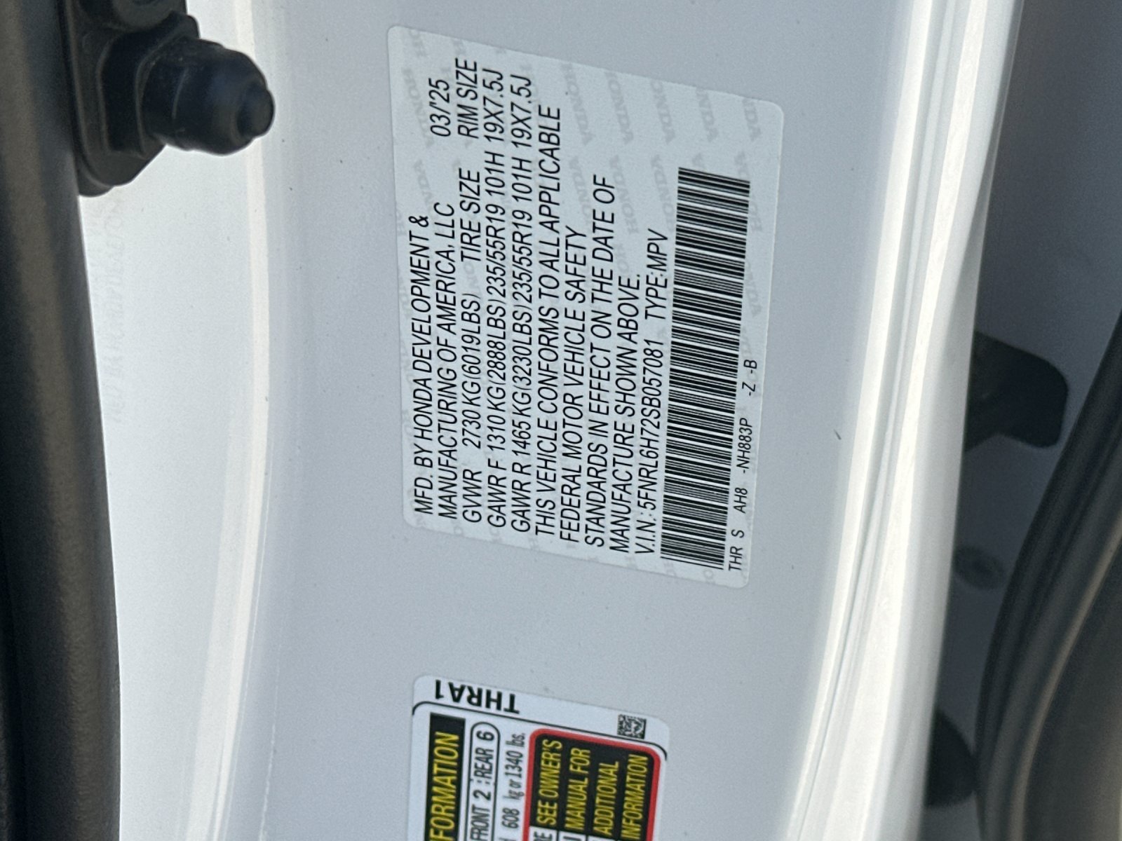 Used 2025 Honda Odyssey Sport-L image 29