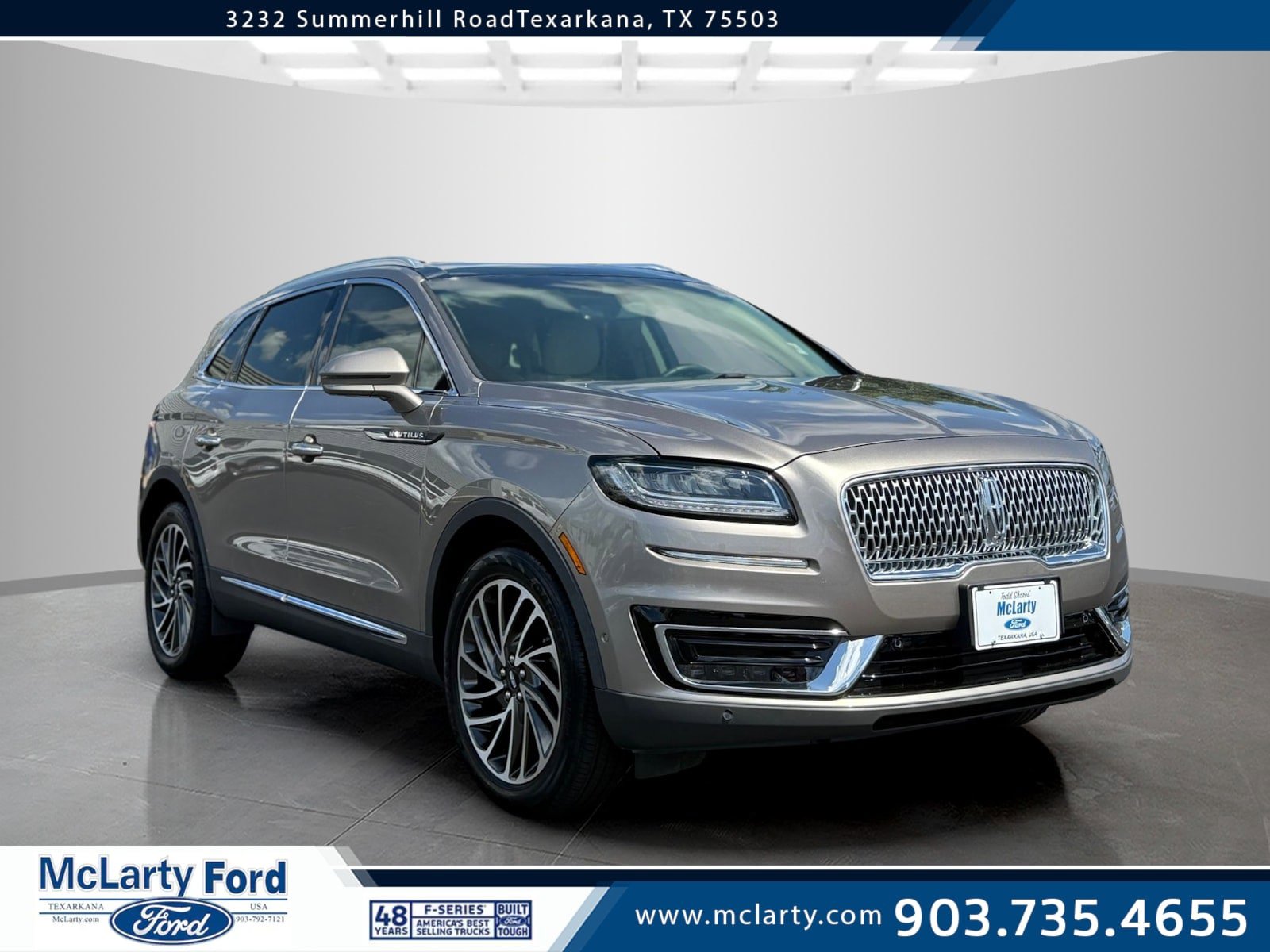 Used 2020 Lincoln Nautilus Reserve w/ Equipment Group 201A AWD/4WD image 1