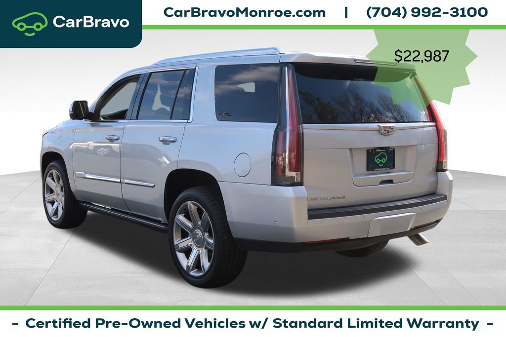 Certified 2018 Cadillac Escalade Premium Luxury AWD/4WD image 8
