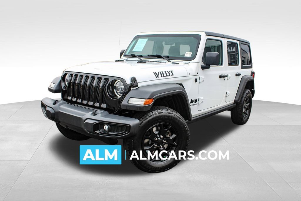 Used 2020 Jeep Wrangler Unlimited Sport image 1