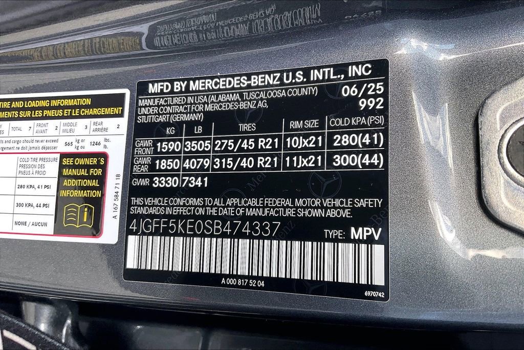 New 2025 Mercedes-Benz GLS 450 4MATIC image 13