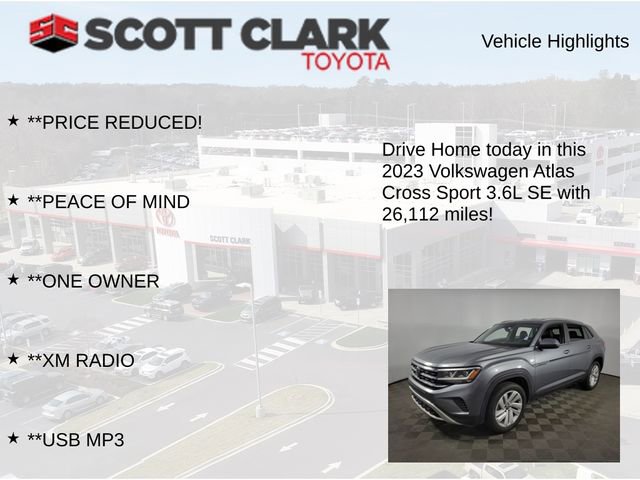 Used 2023 Volkswagen Atlas Cross Sport SE image 8