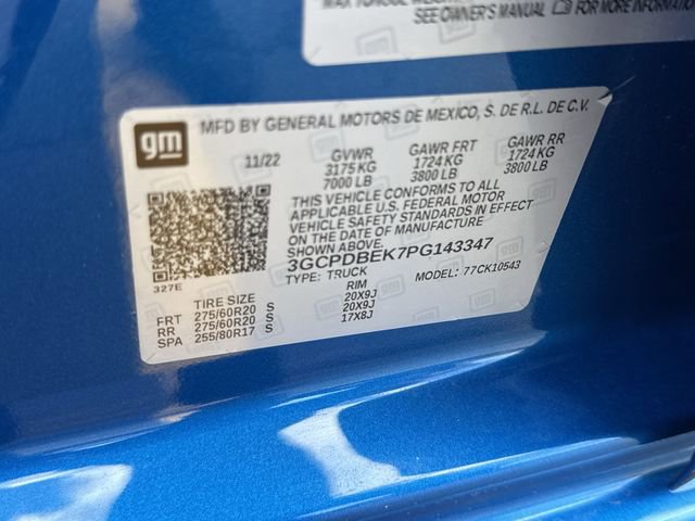 Certified 2023 Chevrolet Silverado 1500 Custom w/ LPO, Dark Essentials Package image 26