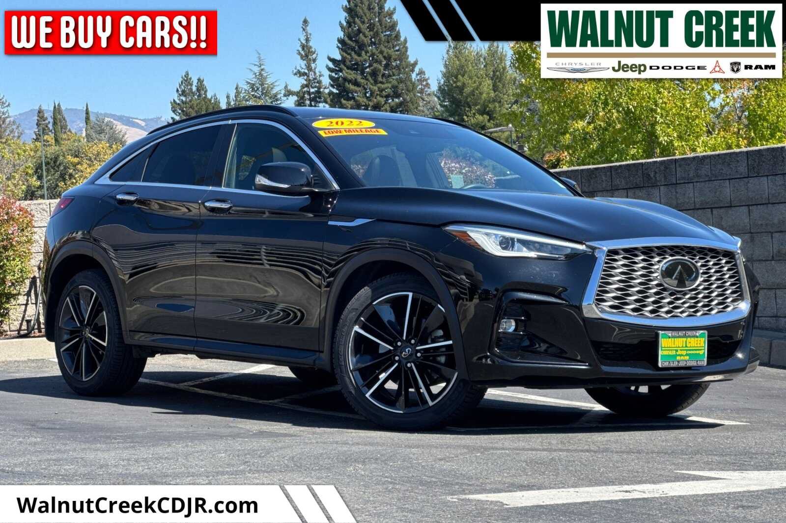 Used 2022 INFINITI QX55 Luxe w/ Cargo Package