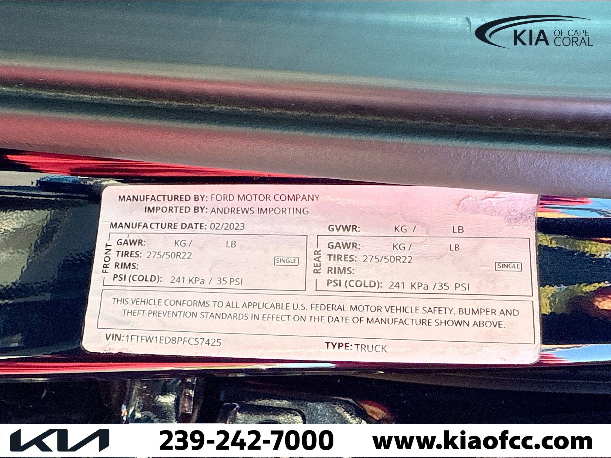 Used 2023 Ford F150 Limited image 44