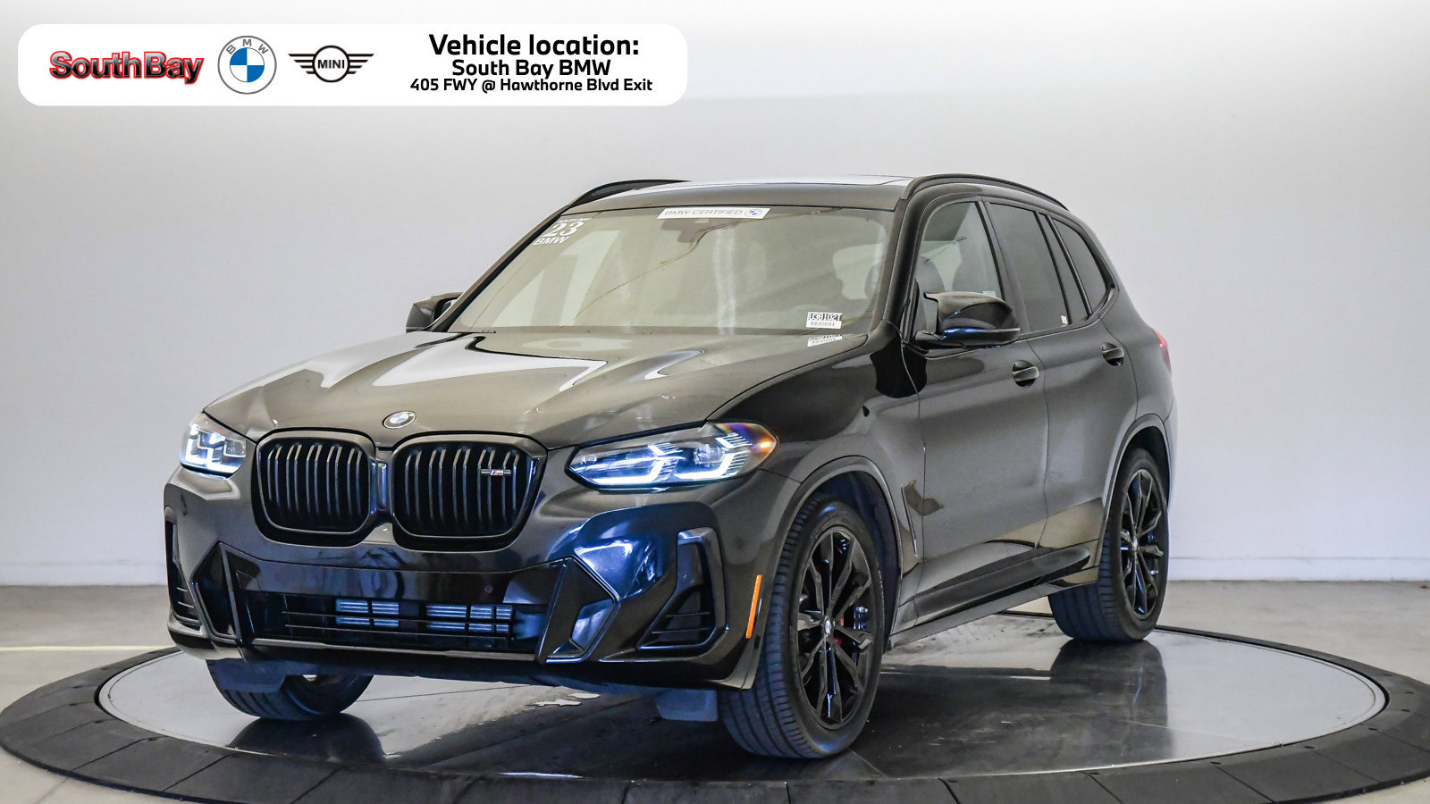 Certified 2023 BMW X3 M40i w/ Shadowloine Package