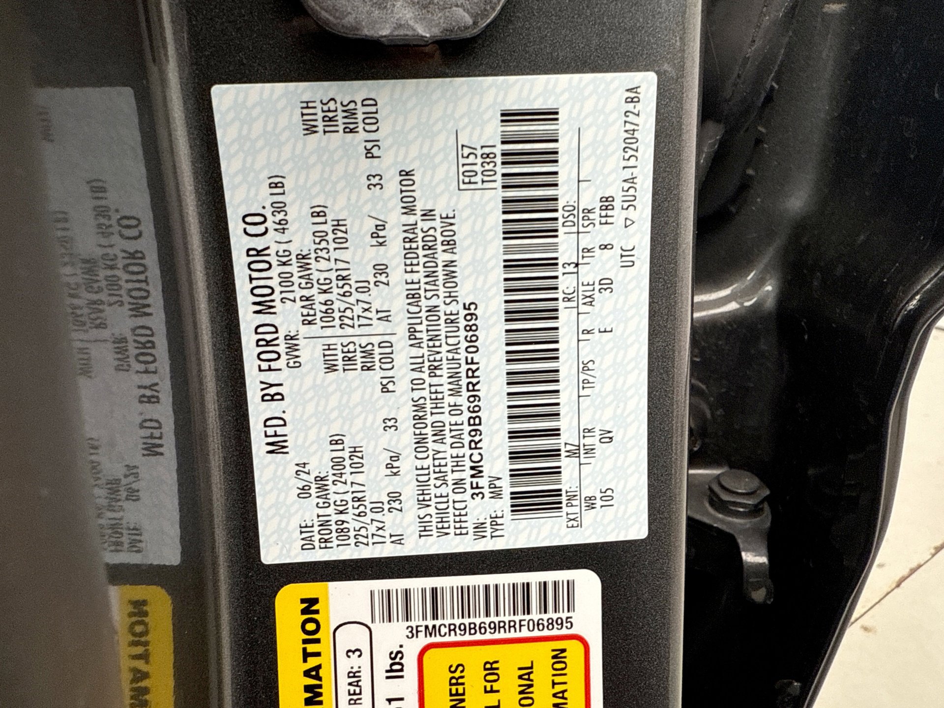 Used 2024 Ford Bronco Sport Big Bend image 21