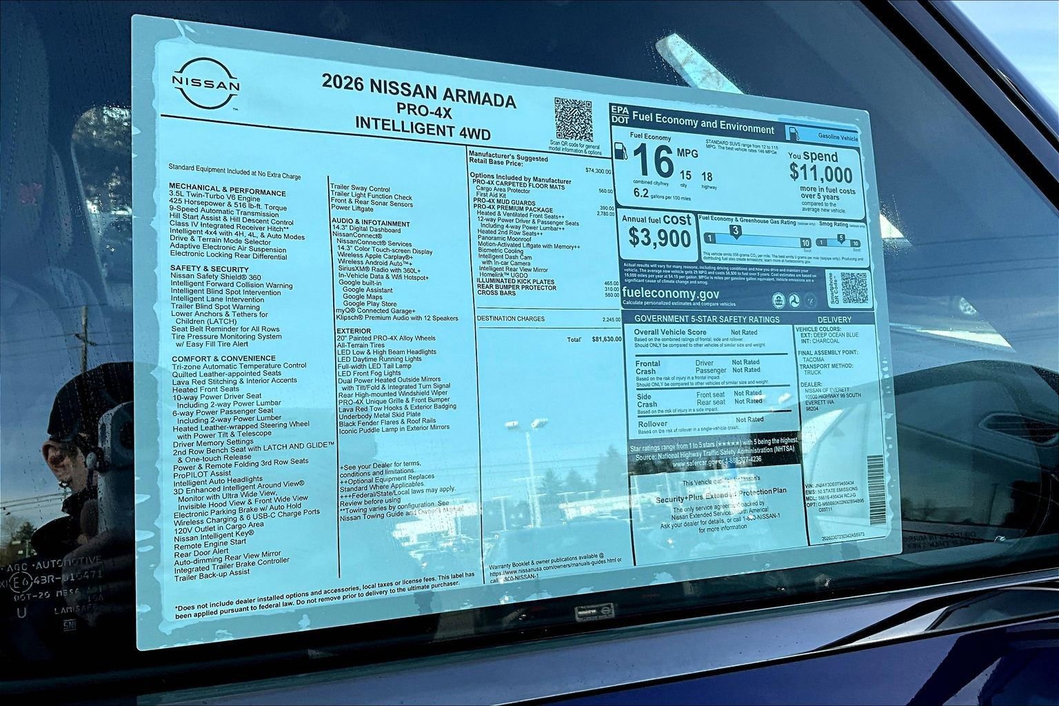 New 2026 Nissan Armada PRO-4X image 14