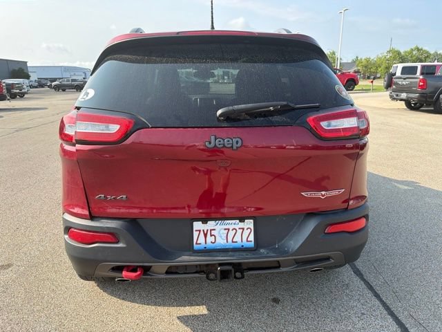 Used 2017 Jeep Cherokee Trailhawk w/ Comfort/Convenience Group AWD/4WD image 8