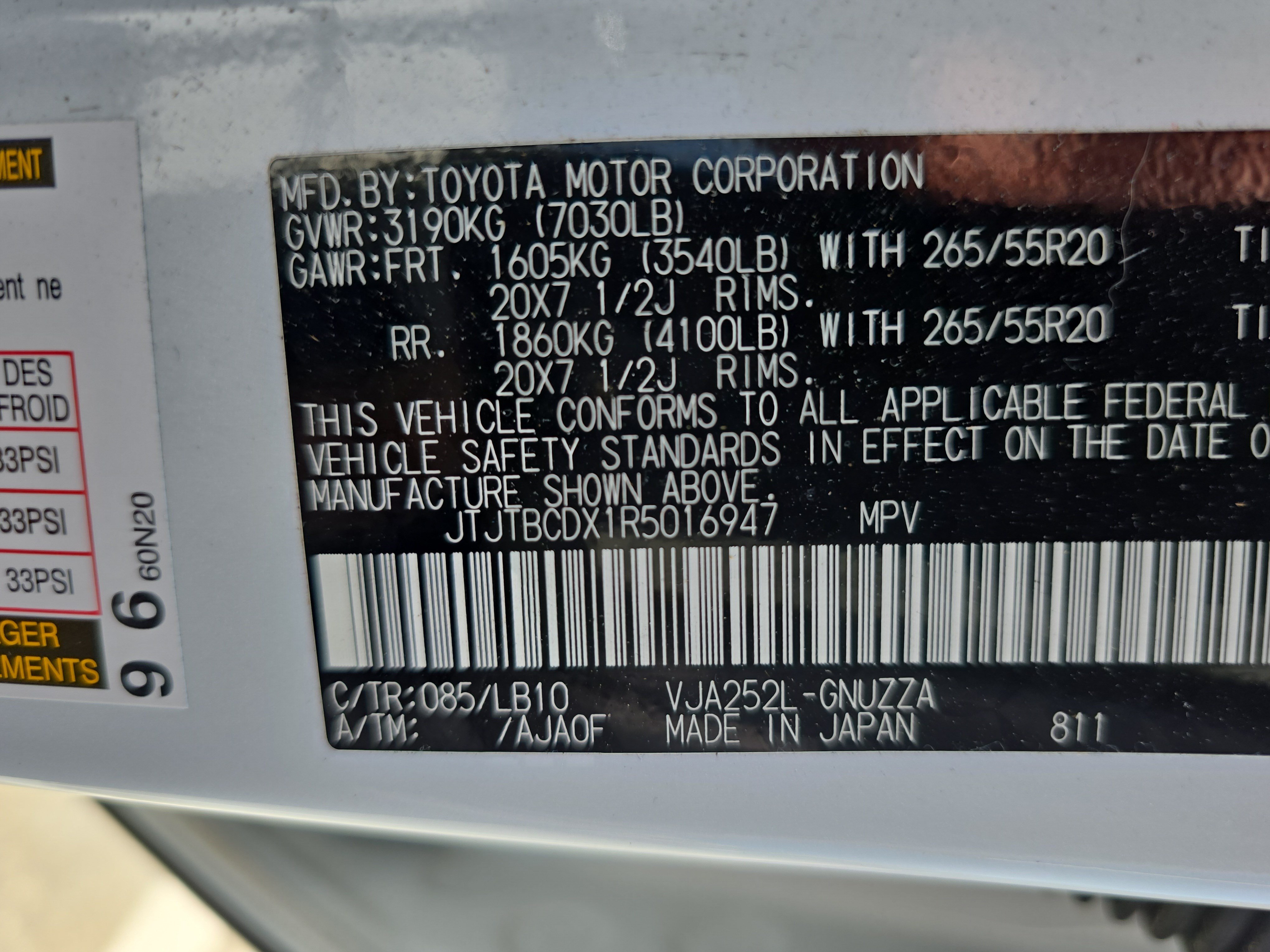 Used 2024 Lexus GX 550 w/ Accessory Package (Z1) AWD/4WD image 37