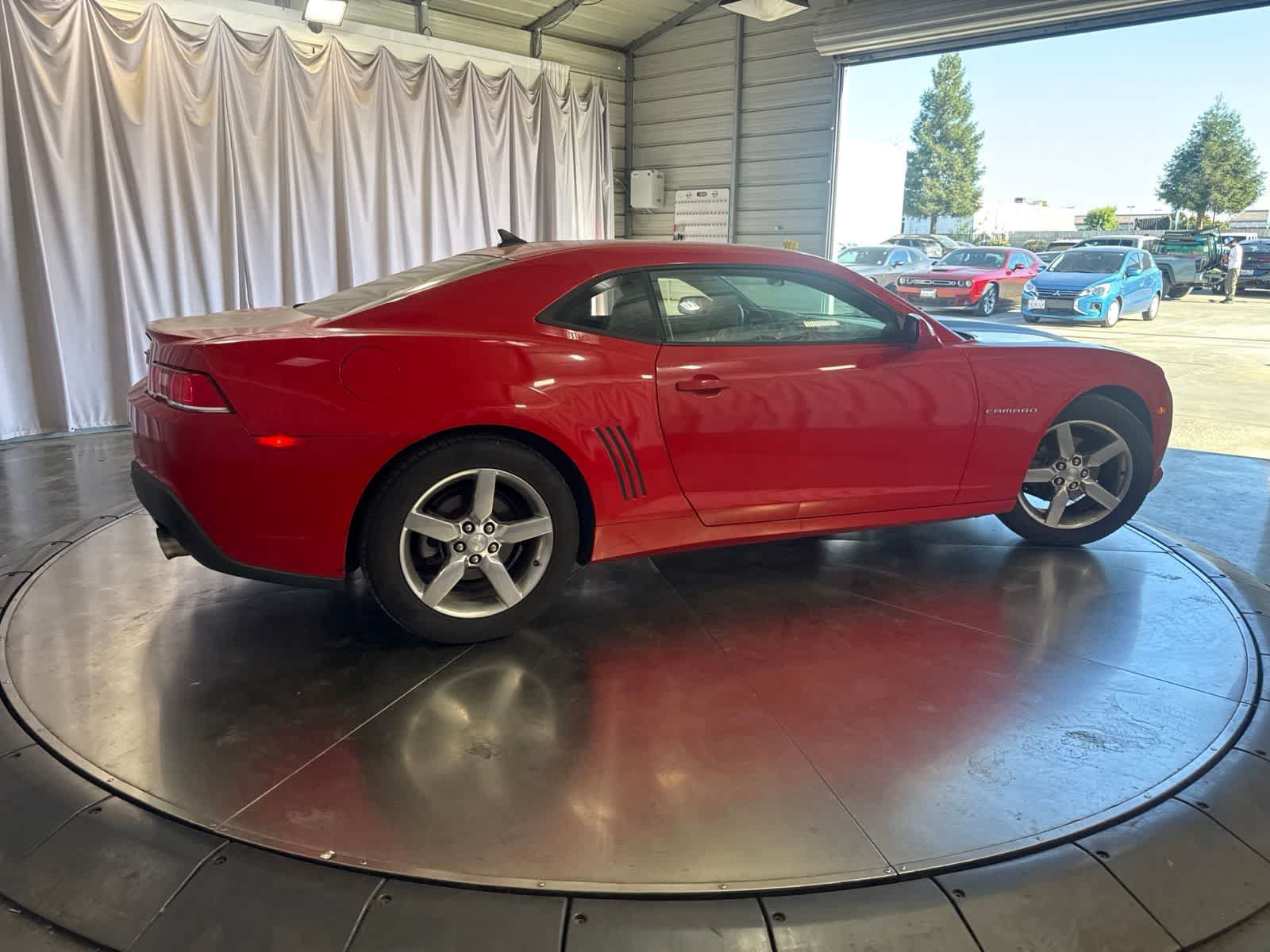 Used 2014 Chevrolet Camaro LS w/ Black Rally Stripe Package RWD image 4