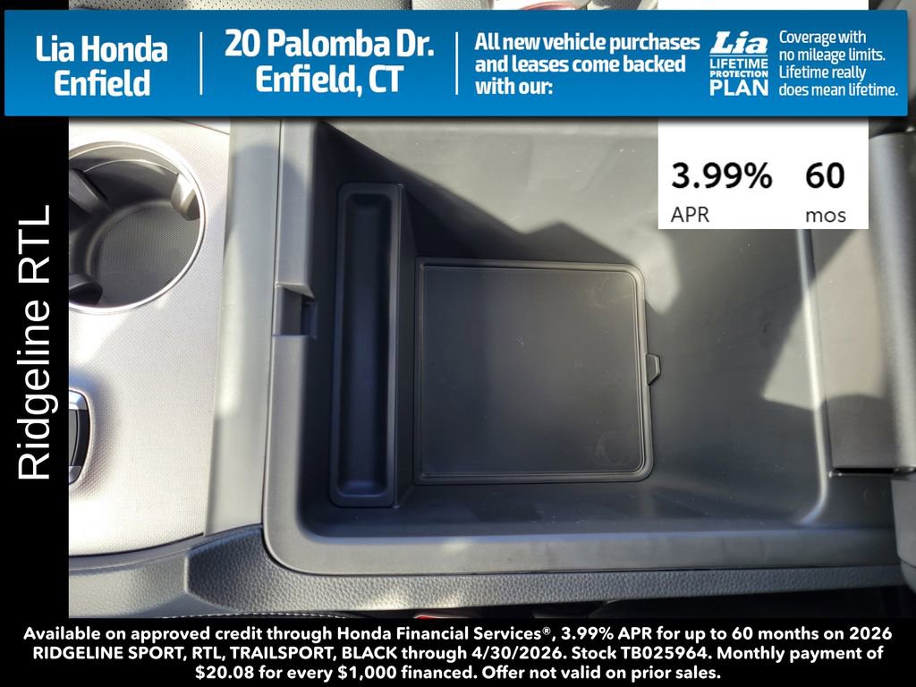 New 2026 Honda Ridgeline RTL image 26