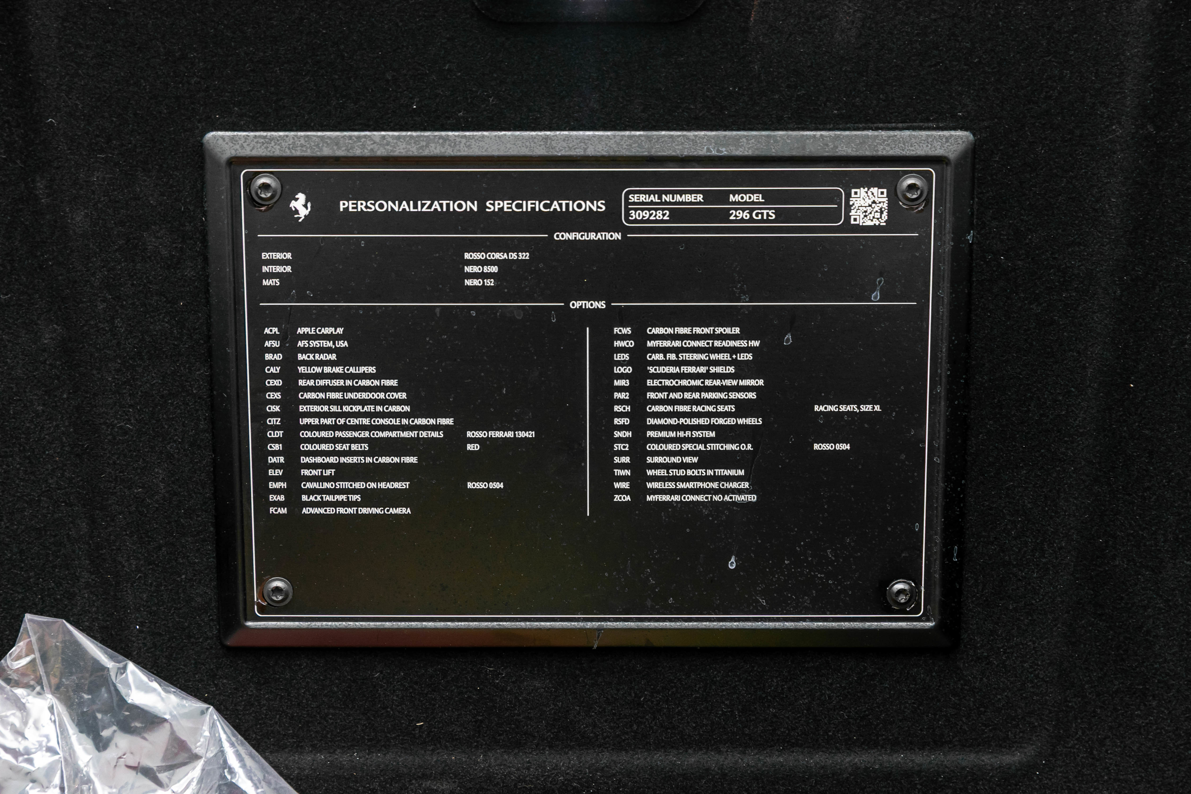 Certified 2024 Ferrari 296 GTS image 36