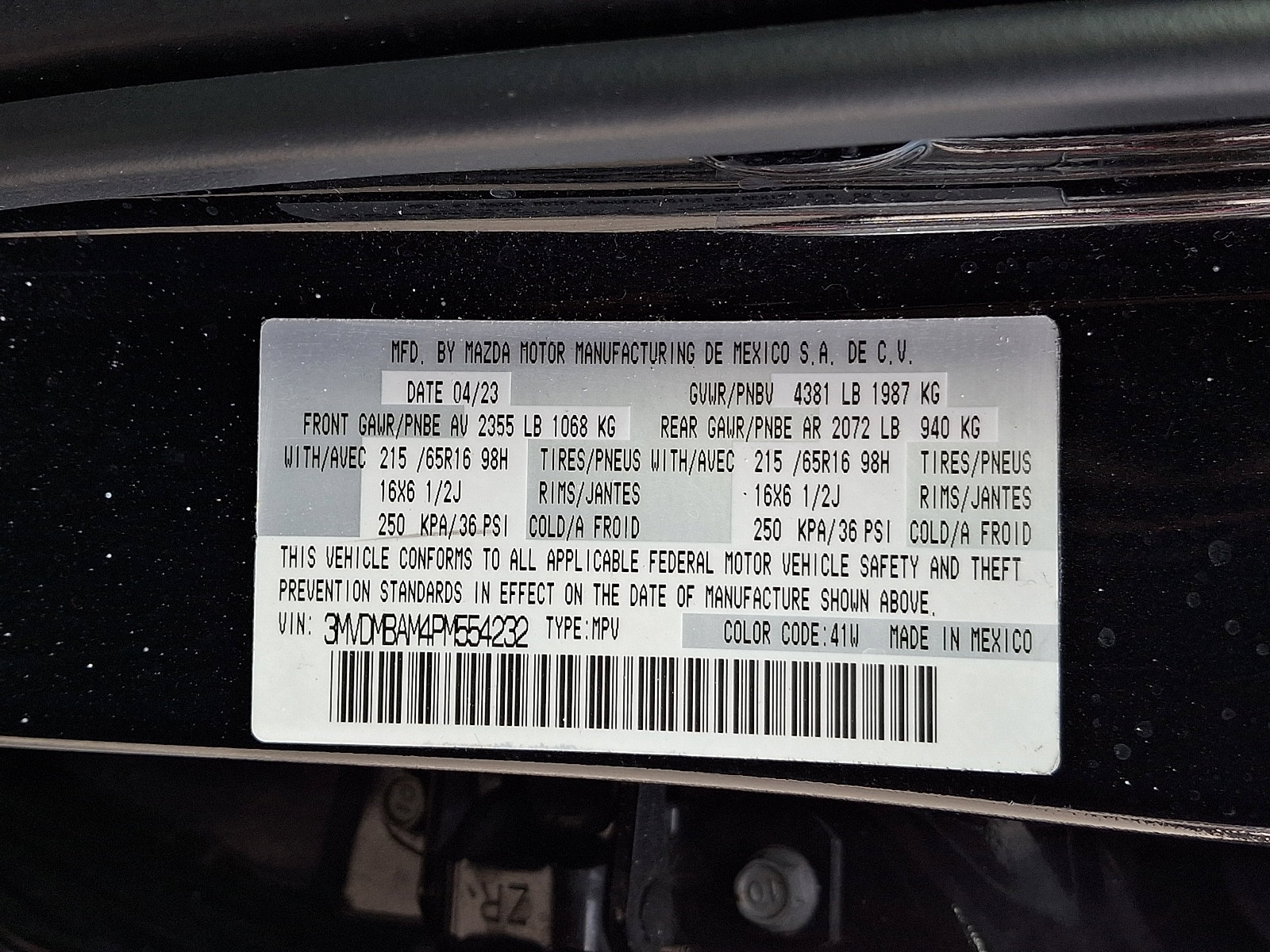 Certified 2023 MAZDA CX-30 AWD 2.5 S image 26