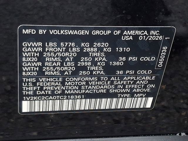New 2026 Volkswagen Atlas Cross Sport SE image 11