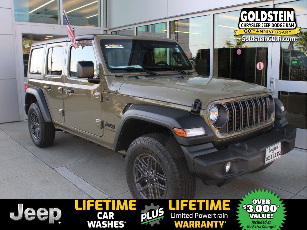 New 2025 Jeep Wrangler Sport S