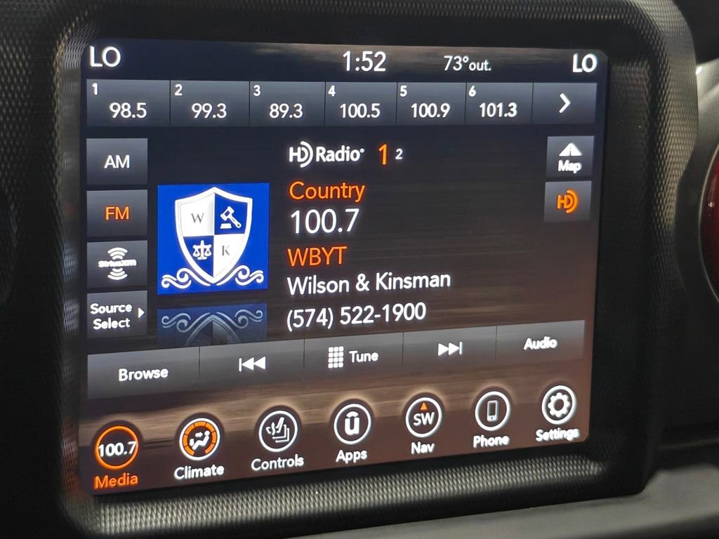 Used 2021 Jeep Wrangler Unlimited Sahara w/ Uconnect 4C Nav & Sound Group image 37