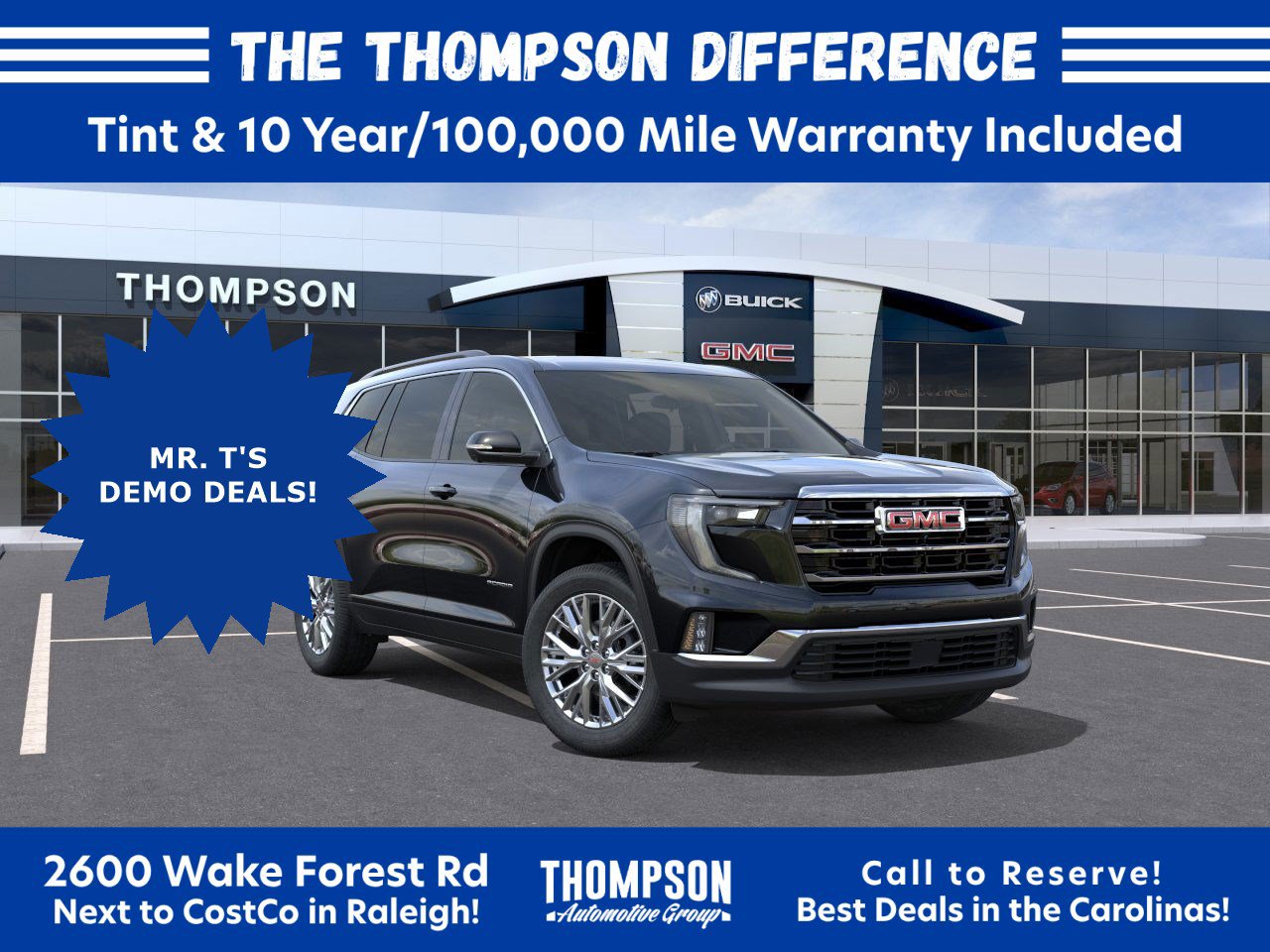 New 2026 GMC Acadia Elevation w/ Elevation Premium Package