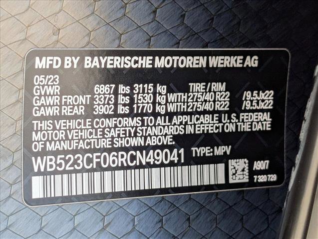 Certified 2024 BMW iX xDrive50 w/ Sport Package AWD/4WD image 27