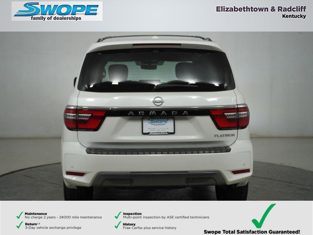 Used 2024 Nissan Armada Platinum w/ Captain's Chairs Package image 5