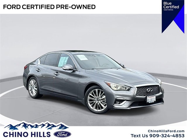 Used 2021 INFINITI Q50 Luxe w/ Seat & Sound Package