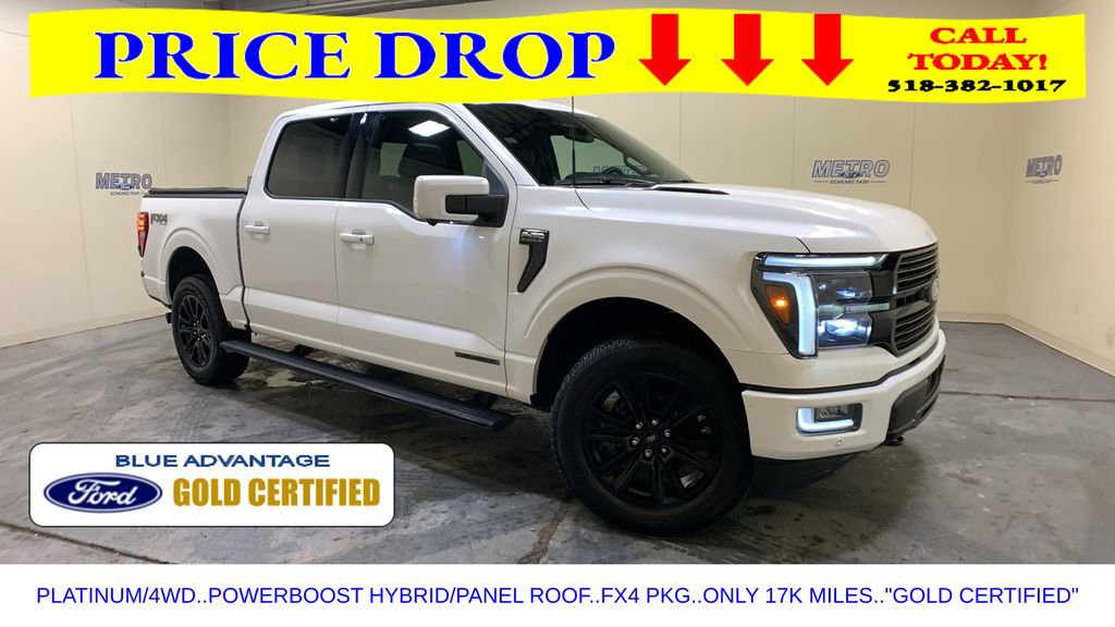 Certified 2024 Ford F150 Platinum w/ Equipment Group 702A High image 1
