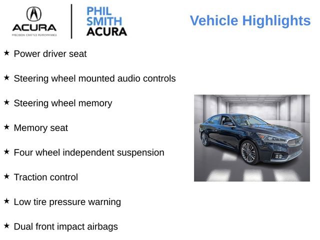 Used 2017 Kia Cadenza Limited w/ Paint Protection Package image 12