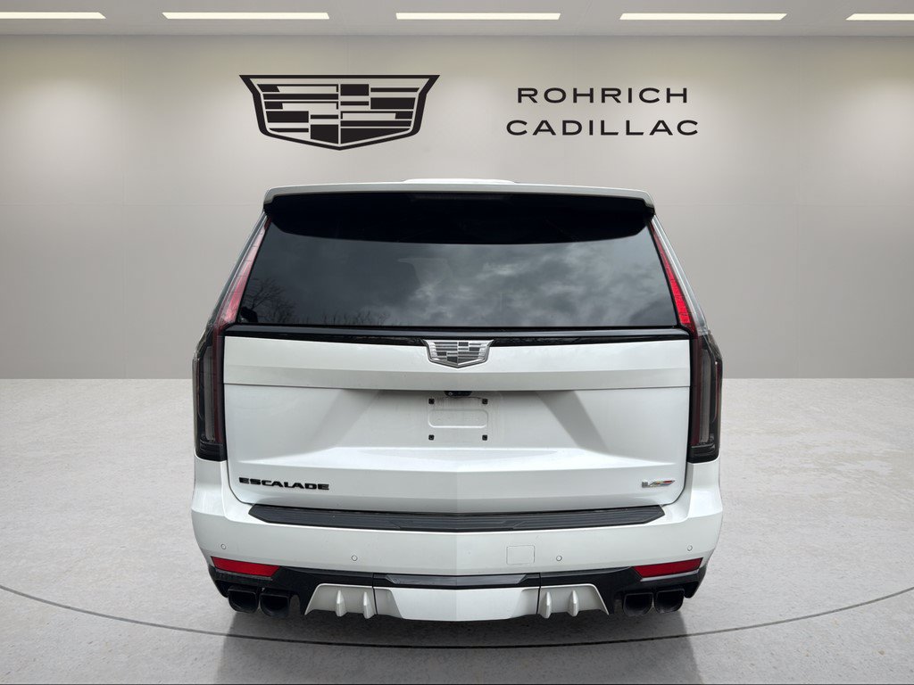 Certified 2023 Cadillac Escalade V w/ LPO, ONYX Package AWD/4WD image 8