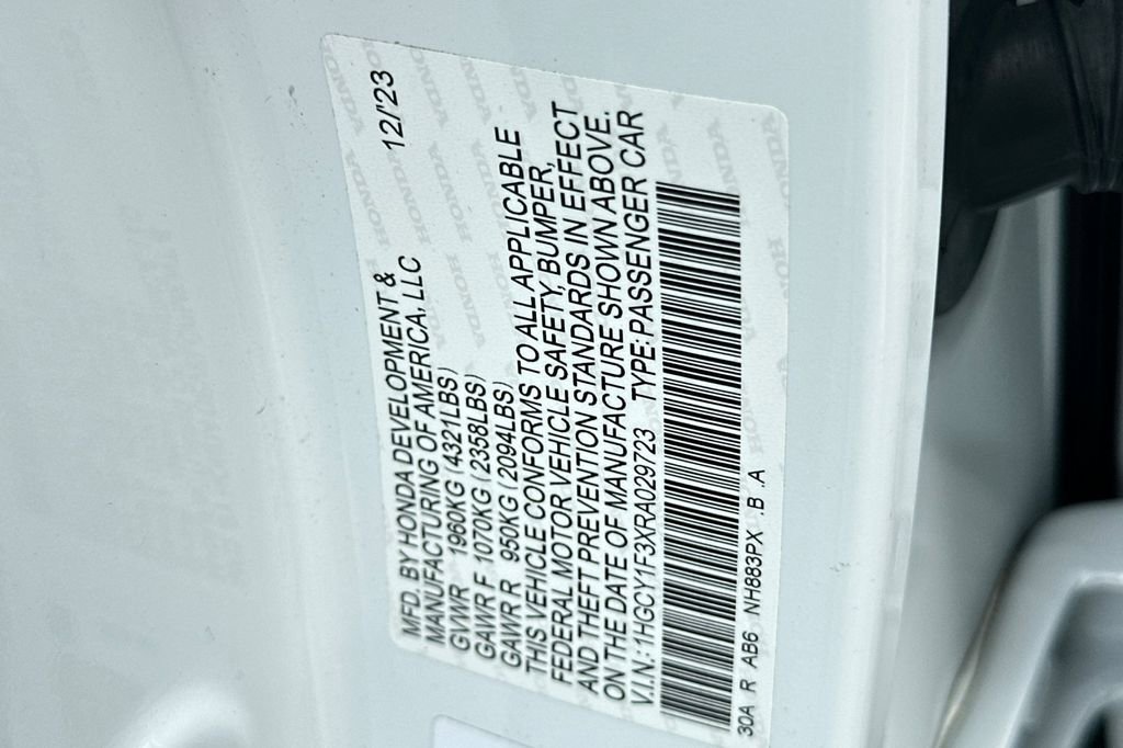 Used 2024 Honda Accord EX image 31